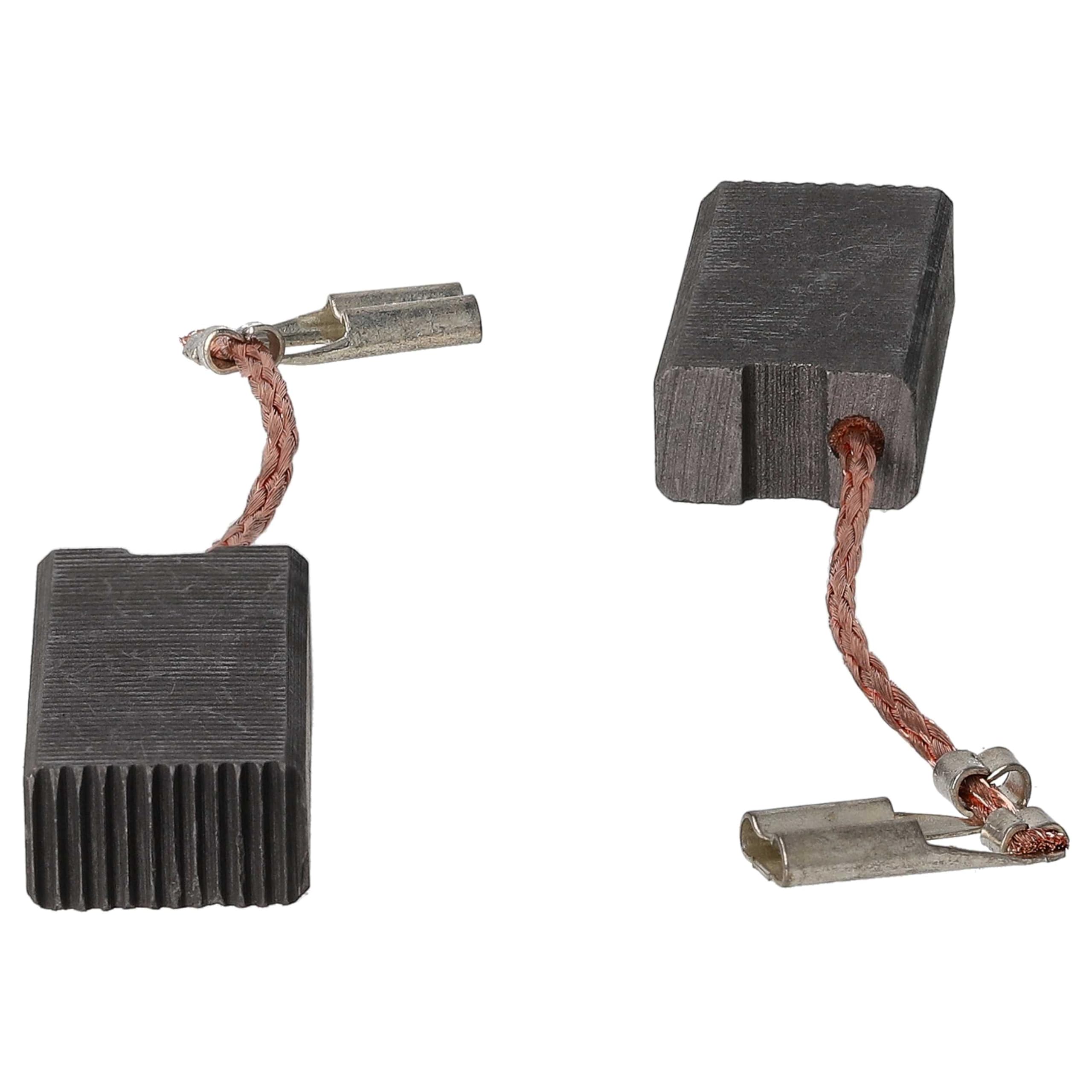 vhbw 2x Spazzola Carbone compatibile Hilti DC-SE 19 DC-SE 20 TE 56 TE 60 Trapano a Percussione 7x12.5x26mm