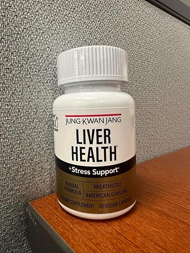 Miniatura 2 de JungKwanJang Suplemento de salud hepática con cardo mariano 260 mg (silimarina) y ginseng americano 1,000 mg - Desintoxicación del hígado graso y