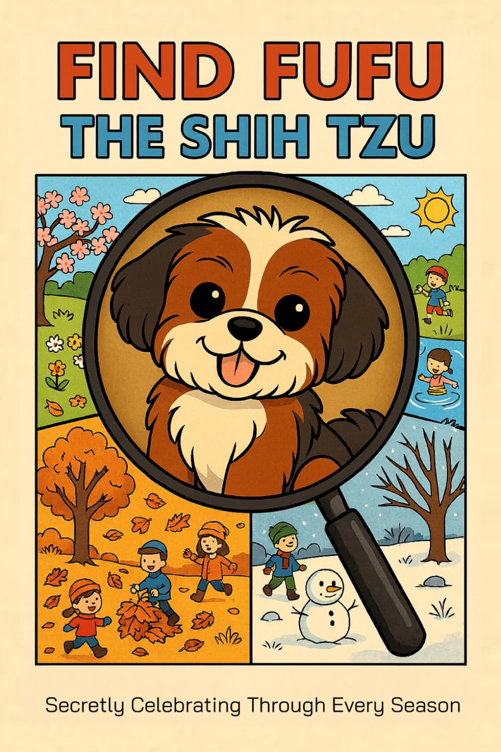 Find Fufu The Shih Tzu: A Fun Seek-and-Find Picture Book for Kids and Teens