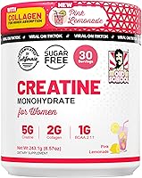 Vista 1 de Old School Labs 5g Creatine Monohydrate Powder with Collagen & BCAA ∣ Women's Post-Workout Formula for Muscle Repair & Recovery, Energy & Lean