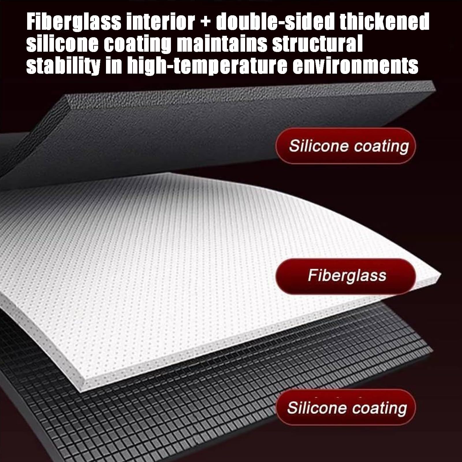 Manta Ignífuga Reutilizable para Coche,1100°C Manta Ignífuga De Emergencia para Vehículos,Camiones,Vehículos Eléctricos,Revestimiento De Silicona De Doble Cara 3×4m/9.8×13.1ft