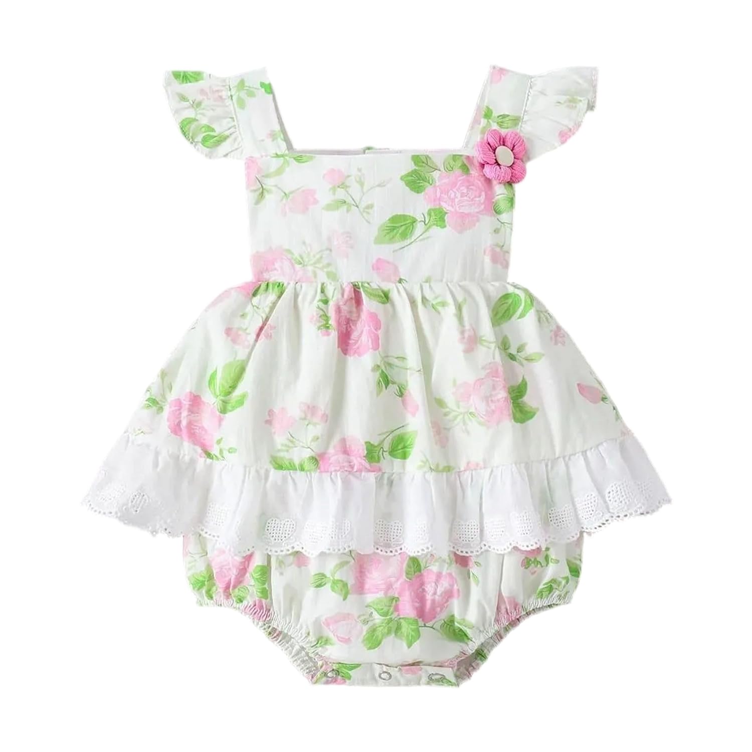 Hopscotch Floral Applique Onesie - Review, Price and Buying Guide