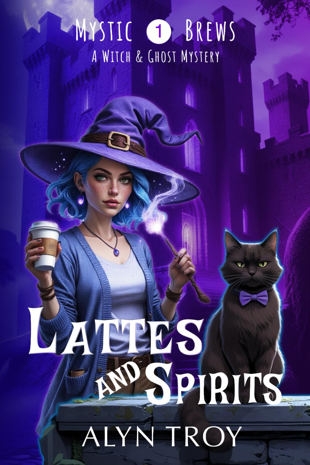 Lattes and Spirits: A Witch & Ghost Mystery (Mystic Brews Mysteries)