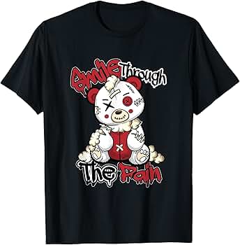 Amazon.com: Smiling Bear with Stitches – Street Vibes for
