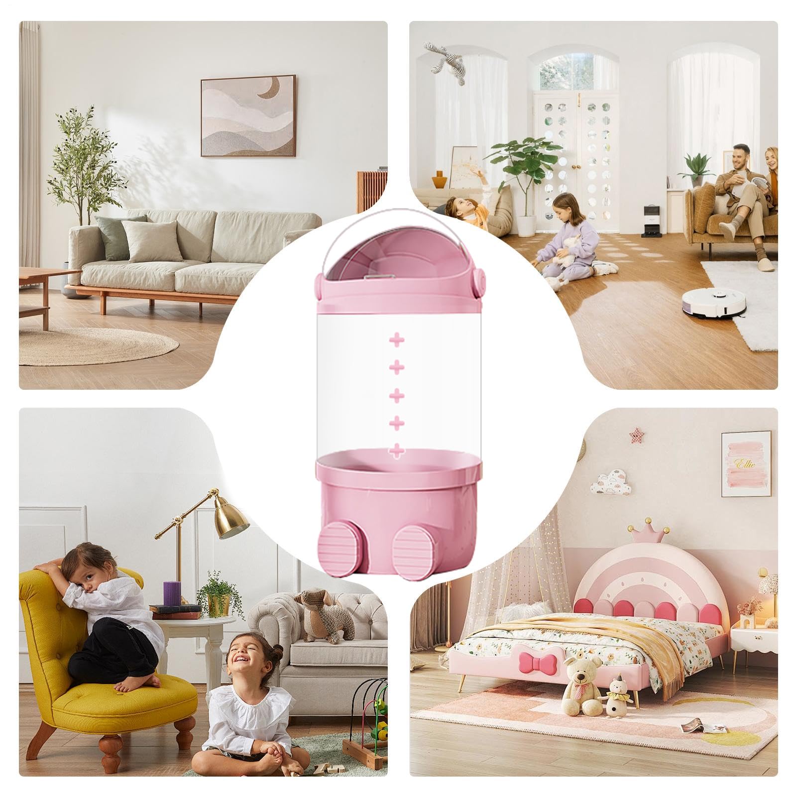 Tubo De Almacenamiento Para Peluches – Organizador De Juguetes De Peluche | Paraa Niños | De Almacenamiento Ahorra Espacio Para Osos De Peluche, Muñecas & Peluches | De Tubo Suave Y Duradera