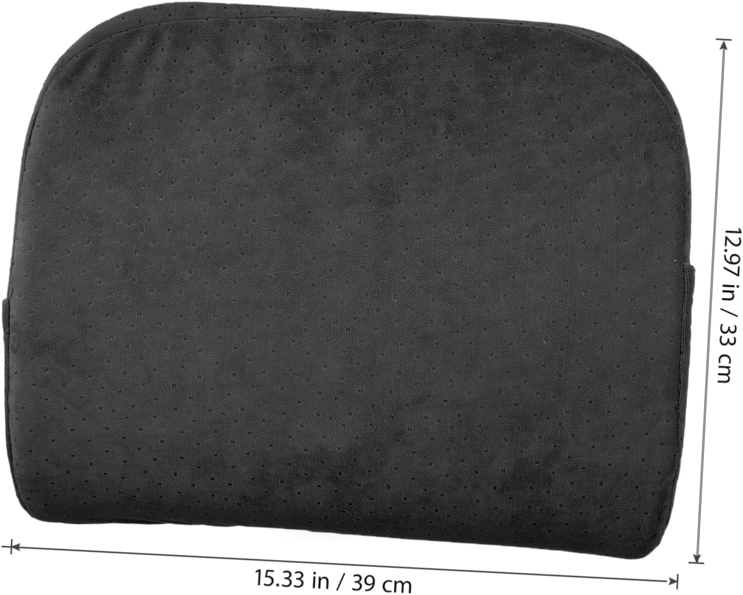 Memory Foam Backrest Pillow Lumbar Support Car Seat Pillow Office Seat Random Style