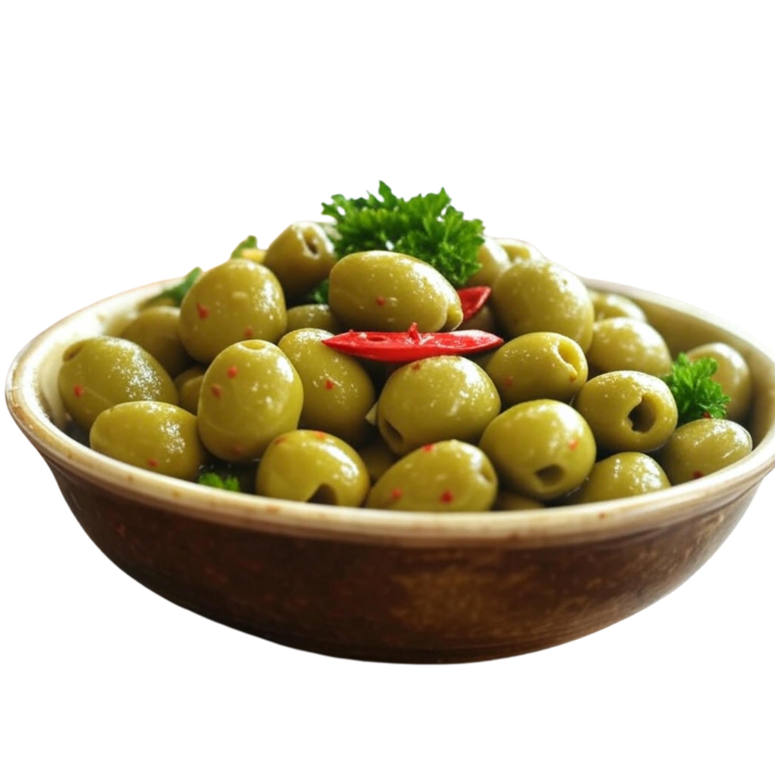 Cachond@s Picantes - Aceitunas verdes aderezadas con guindilla, pimiento y cebolla. El Aperitivo Ideal para los Amantes del Sabor Intenso