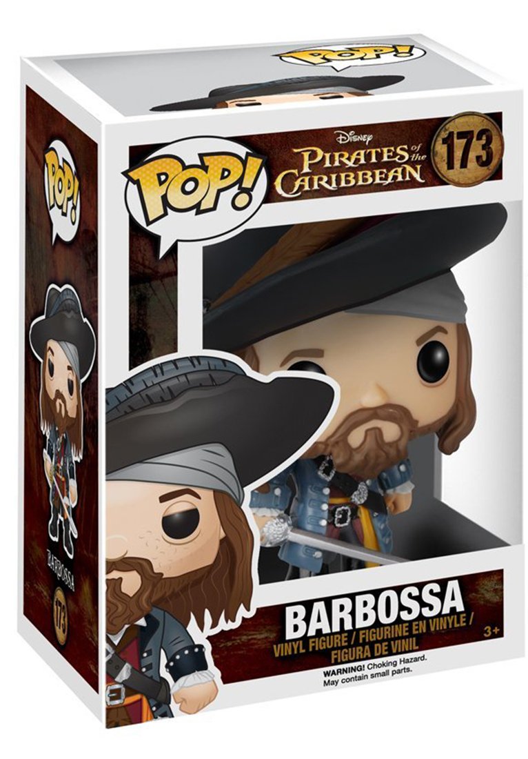 Amazon.com: Funko Pop Disney: Pirates-Barbossa Action Figure
