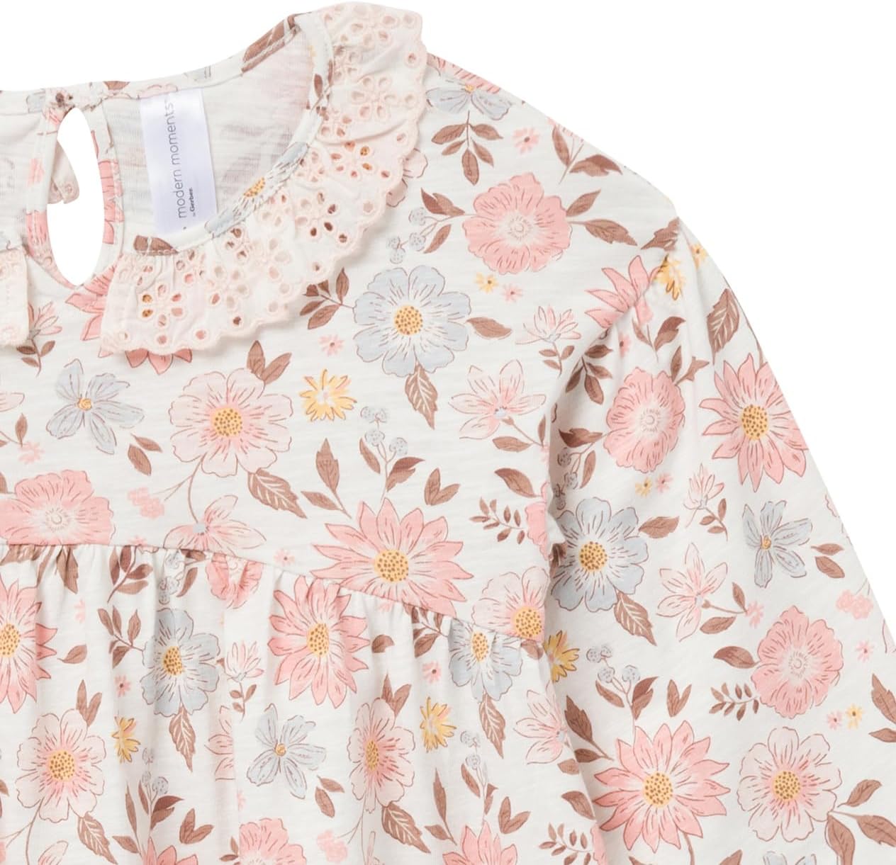 Modern Moments by Gerber Baby-Girls Toddler Long-Sleeve Dress - Image 9