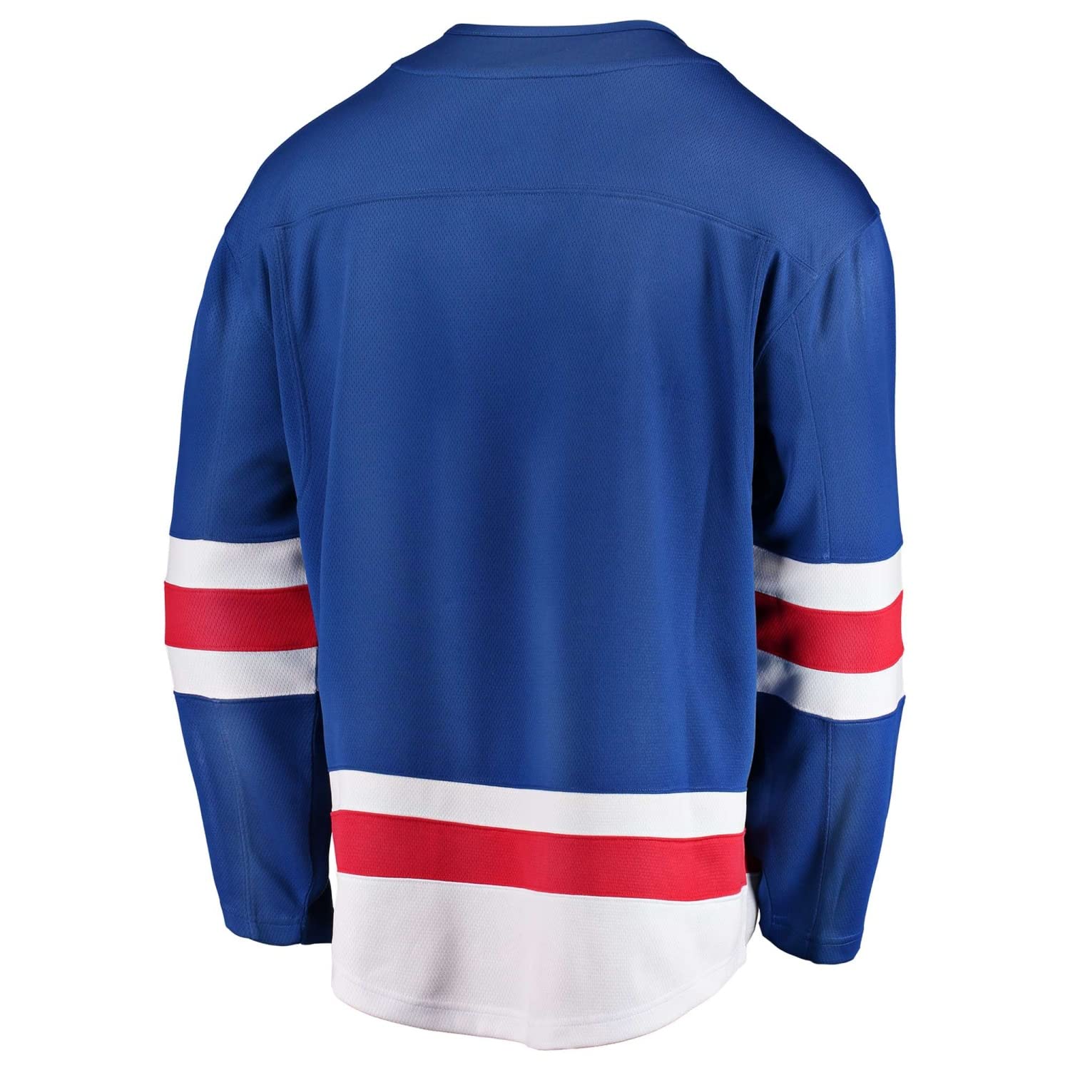 Fanatics - NHL New York Rangers Home Breakaway Jersey Longsleeve - niebieski kolor niebieski, niebieski, 3XL