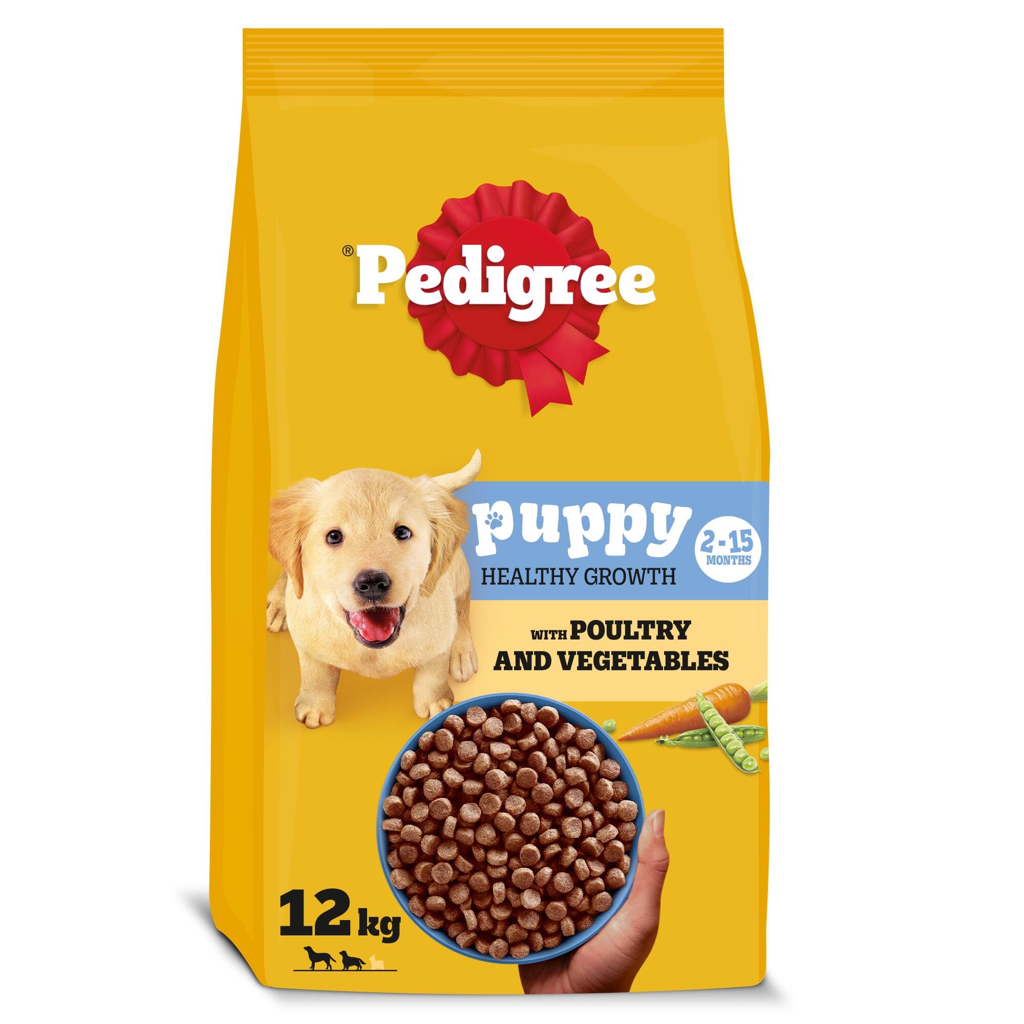 Pedigree Puppy Complete With Poultry & Vegetables - Economy Pack: 2 X 12Kg