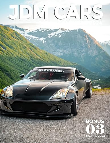 JDM Cars Calendar 2024 Jan 2024 to Dec 2024, Bonus 3 Months Last 2023, 15 Months of JDM Cars, Thick & Sturdy Paper, Great Gift For Organizing & ...