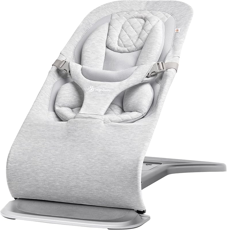 Ergobaby Evolve 3-in-1 Bouncer Seat for Babies and Toddlers 5.5-25 lbs
