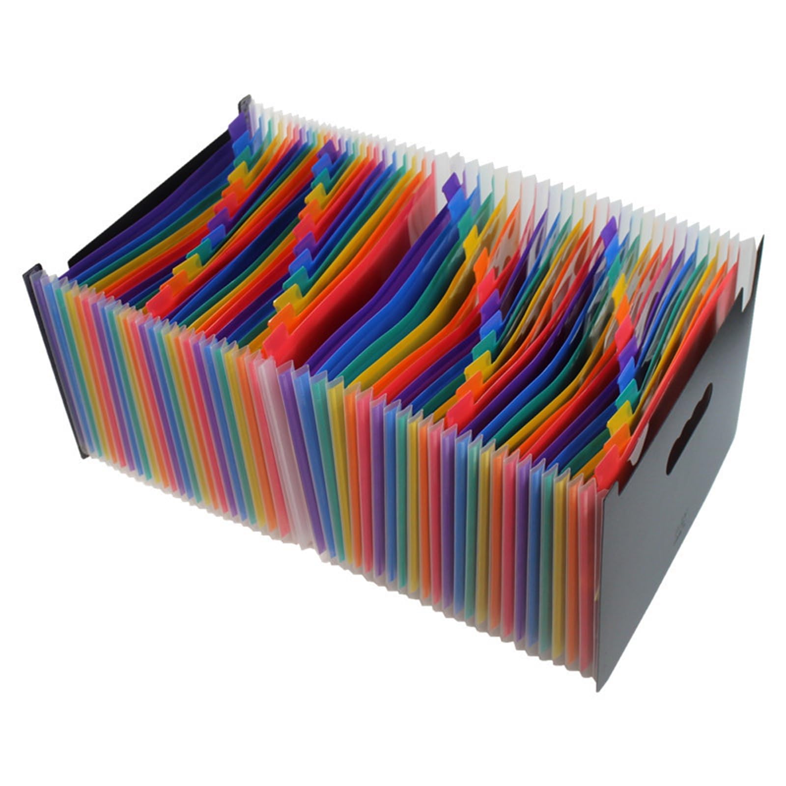 Dossier de fichiers PP 48 positions sac d'orgue pour tri de bureau et rangement de documents