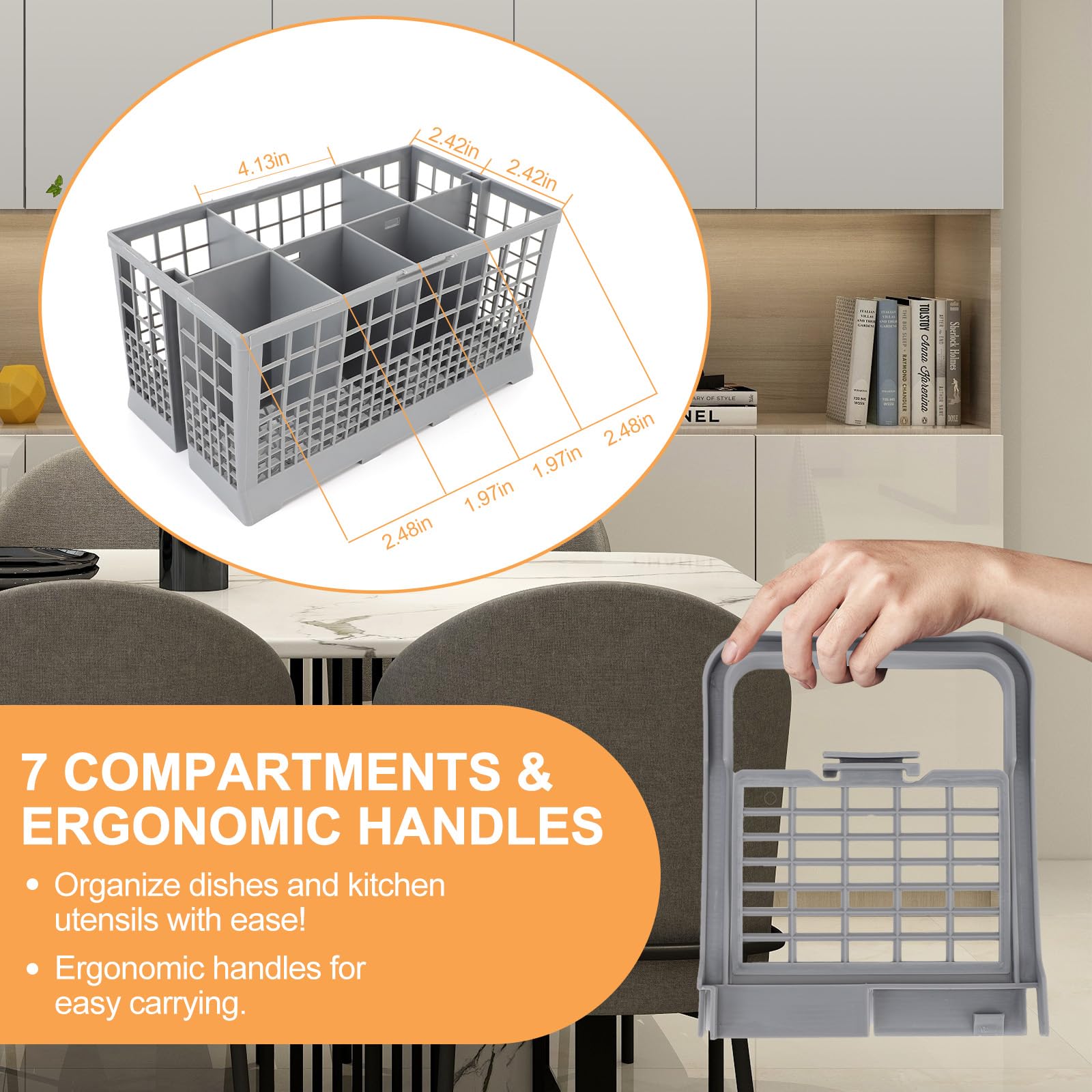 Tbest Replacement Dishwasher Baskets