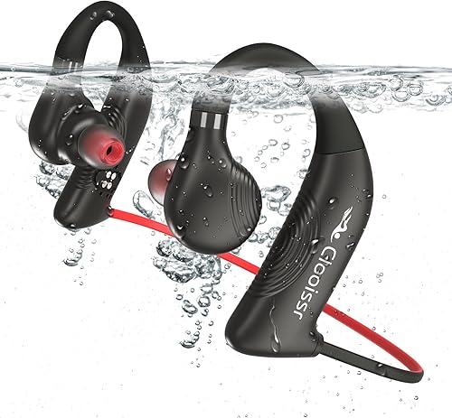 S36 HiFi - Auriculares impermeables para natación, IPX8 TOP 32 GB, auriculares de natación con Bluetooth y reproducción de MP3, cancelación de ruido