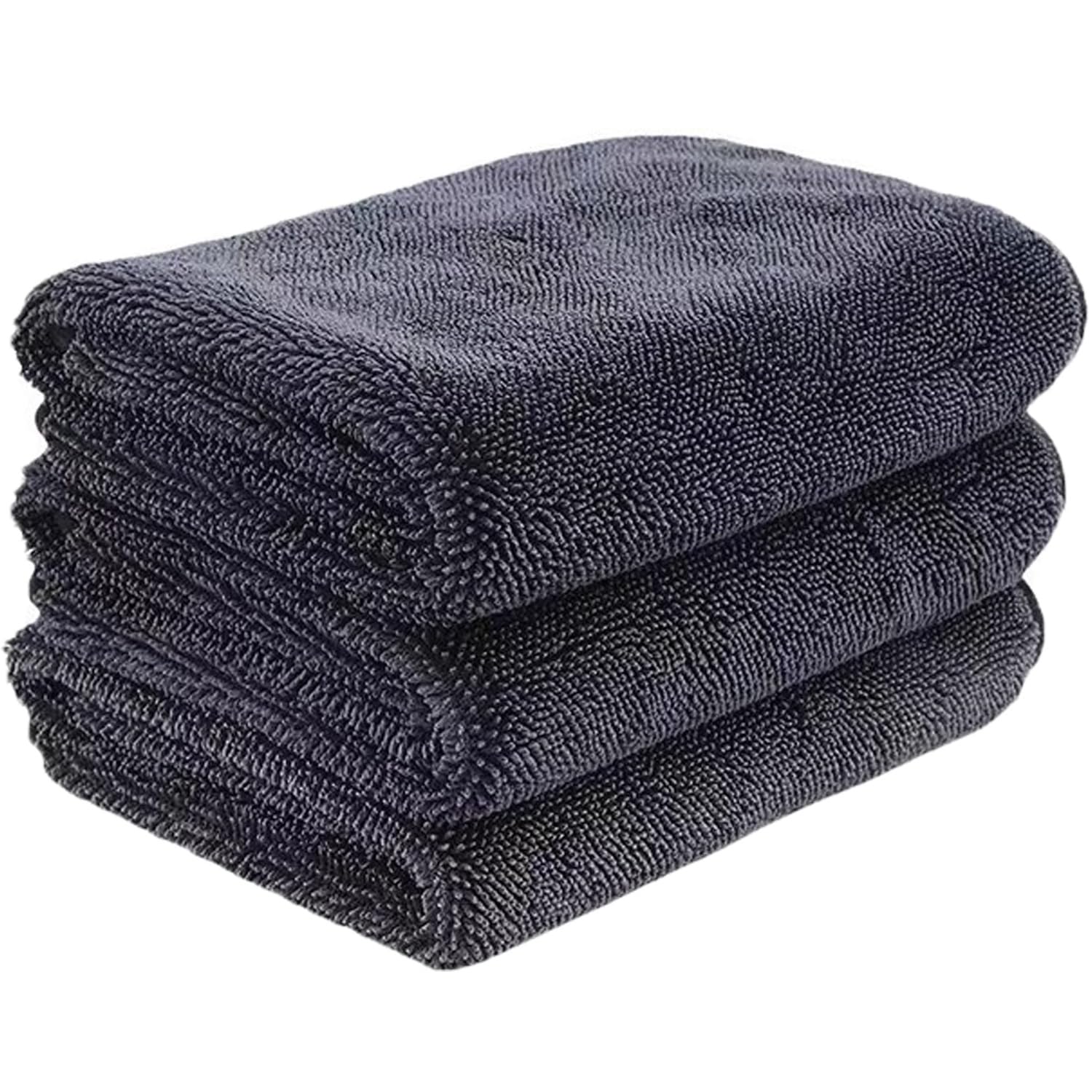 Paño Secar Baño, Toalla Microfibra Gasa Gruesa, Superabsorbente, Ideal For Limpiar Ventanas Coche, Duchas, Baños Cocinas(3packs,60x90cm)