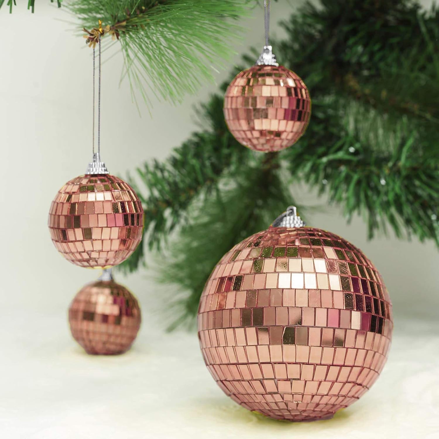 FX Lab Rose Gold Mirror Ball Musical Musical Instruments & DJ