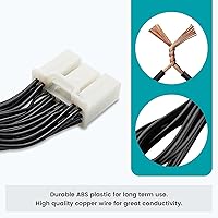 Vista 7 de NuIth Arnés de cable de instalación estéreo de 28 pines para Toyota Camry/Sienna/RAV4/Corolla/4Runner, añadir o retener cámara de marcha