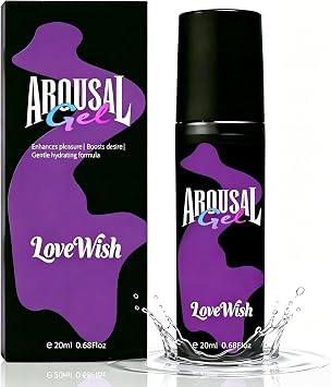 Arousal Gel for Women, Female Pleasure Gel, Enhances Sensitivity & Intimate Connection for Romantic Moments, Gentle Hydrating Feel, Luxurious 40ML