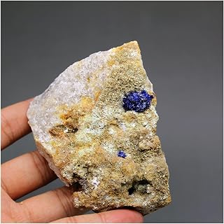 XIALITR azurita 100% Natural Hermosa GUIZHOU Azurite Mineral DE Mineral Petes DE Cristales Y CRISTALS Cristal Cristal (Color : 199g)