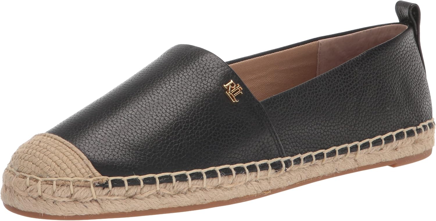 Lauren Ralph Lauren Cameryn Espadrille Deep Saddle Tan 2 7 B (M)