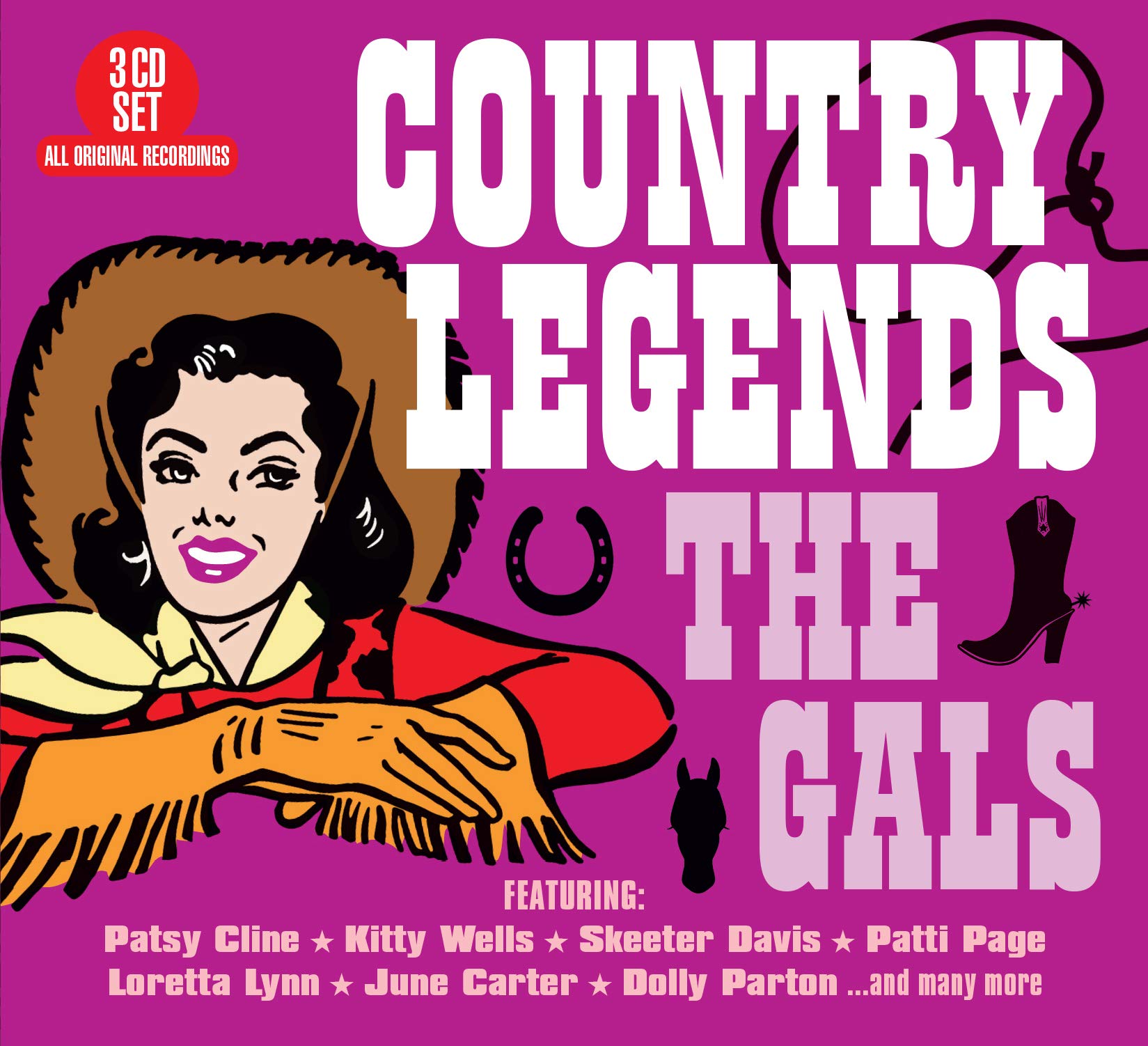 Various Artists Country Legends - The Gals CD New 805520132190