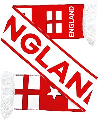 XXLOG Soccer Fan Scarf 2026 International Tournament Team Lightweight Fringed Scarf for Men Women 100% Polyester Flag Design
