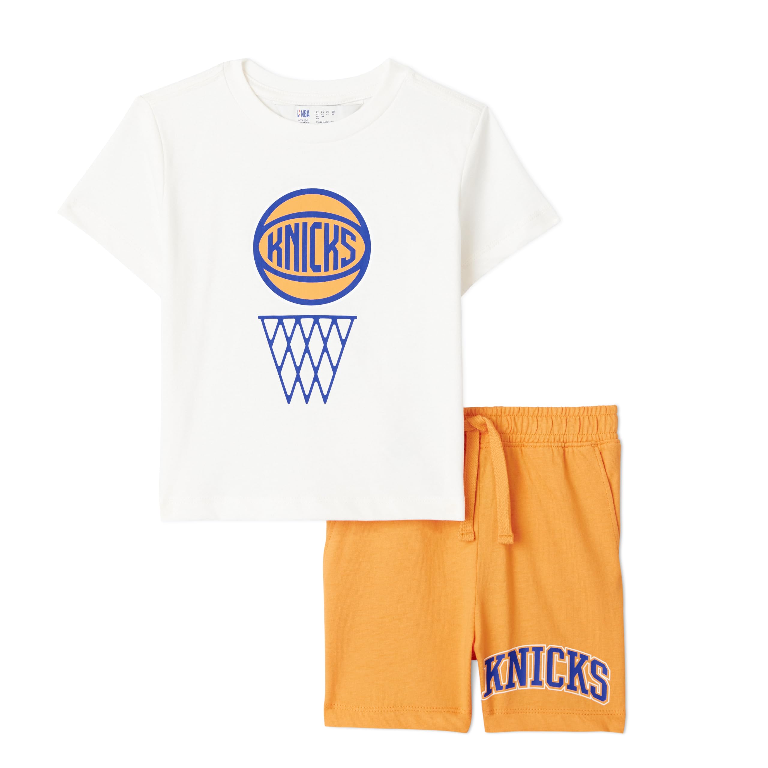 Amazon Essentials Boys' T-shirt and shorts set