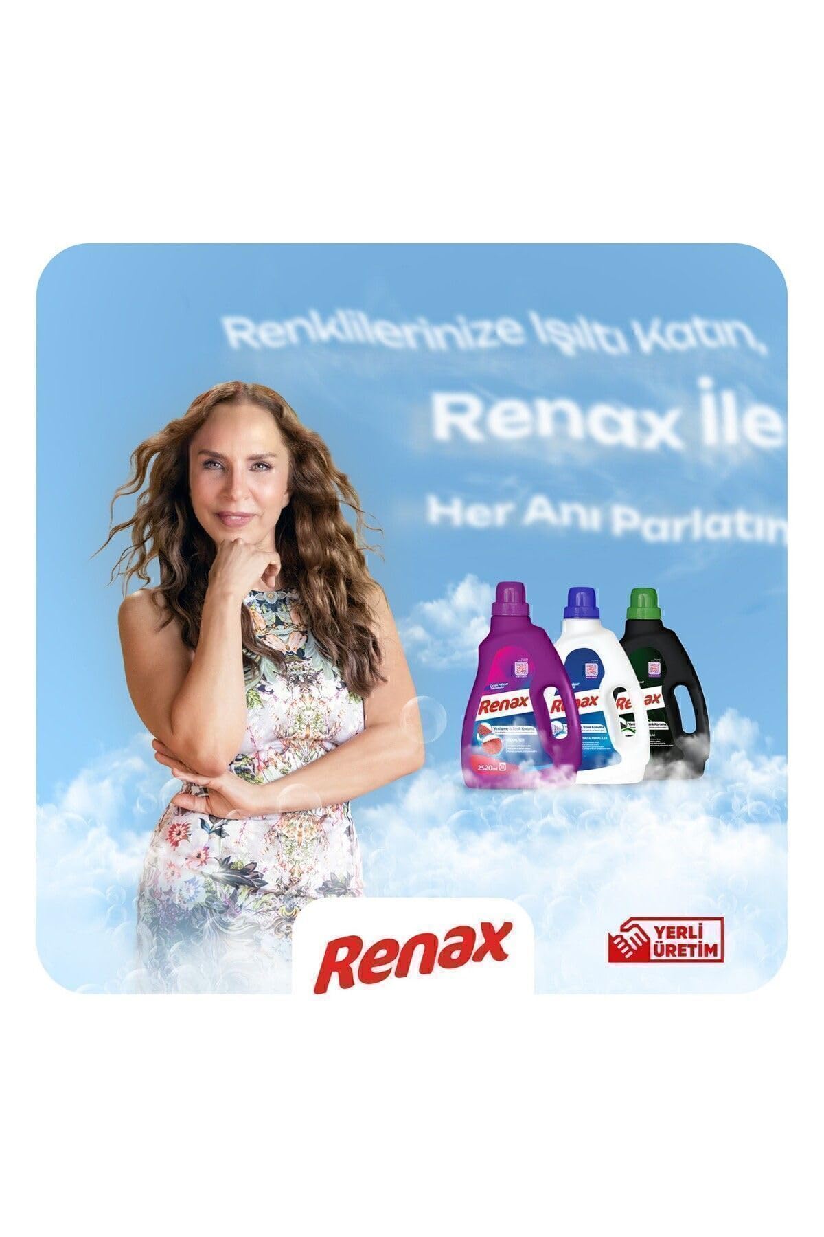 Renax Sıvı Çamaşır Deterjanı 2520 ml Siyahlar