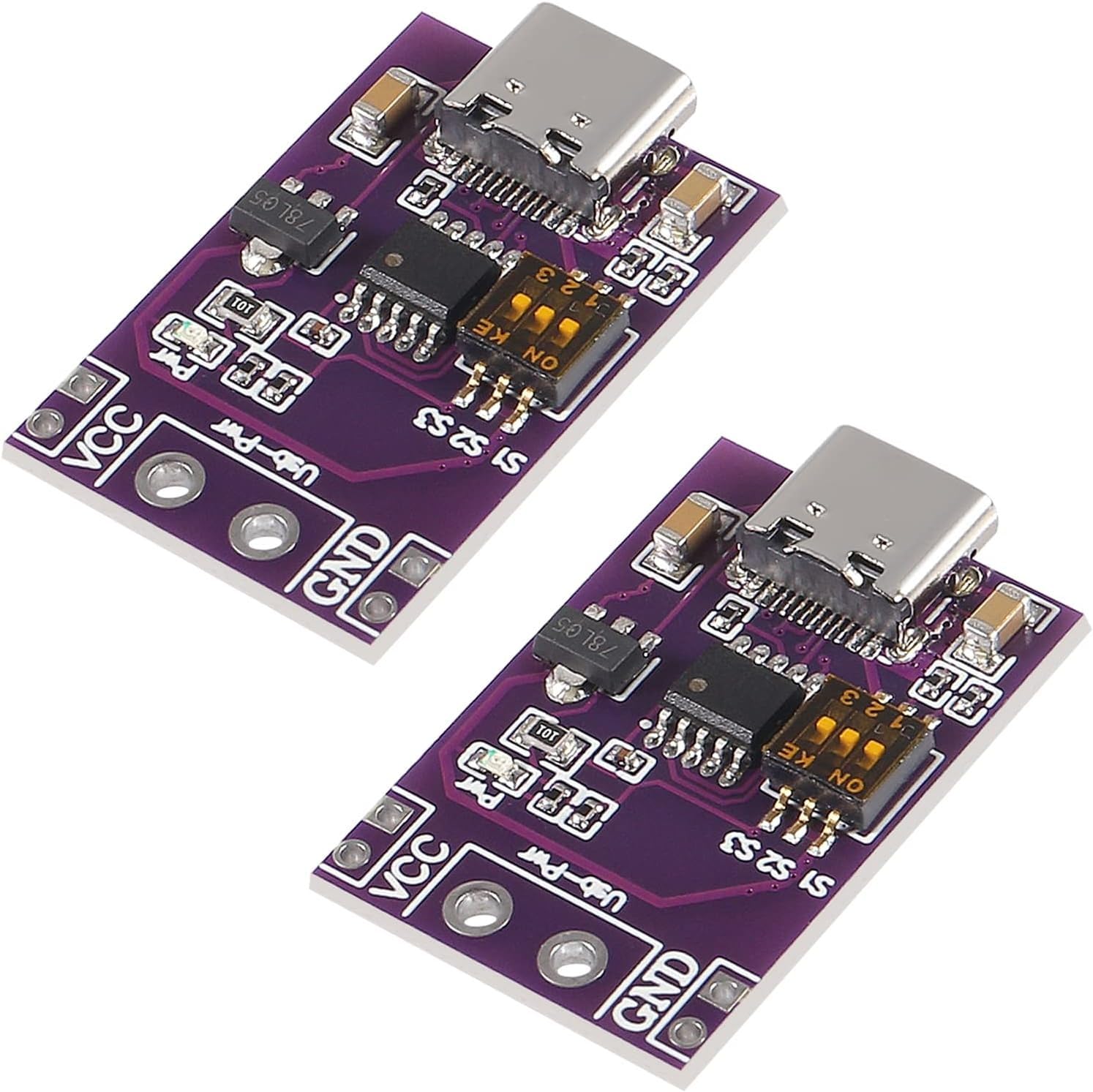 Electrobot 2-Pack Type-C QC AFC PD2.0 PD3.0 to DC Spoof Scam Fast Charge Trigger Polling Detector USB-PD Notebook Power Supply Change Board Module-picture-29