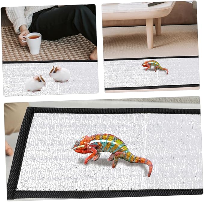 Almohadilla térmica para reptiles con película reflectante miniatura 3