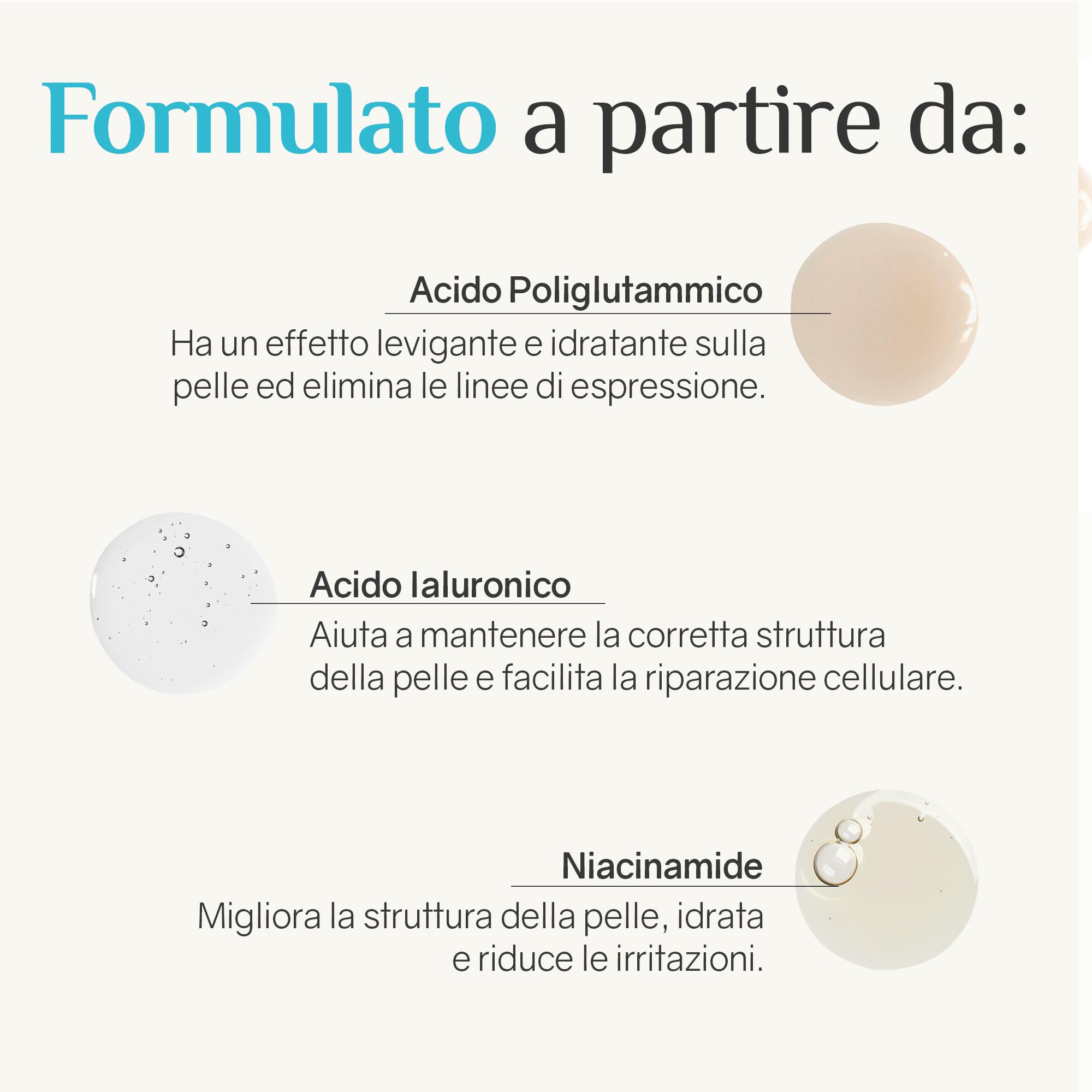 Ardaraz Dischetti di Rinnovamento Cellulare con Acido Ialuronico Viso e Poliglutammico. Dischetti imbevuti in tonico viso idratante con Effetto Volume, Peeling Viso delicato per uso quotidiano 50 pz