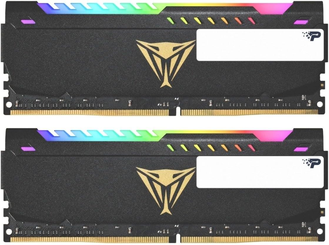 Patriot Viper Steel RGB DDR4 16GB (2 x 8GB) 3600MHz Kit - PVSR416G360C0K