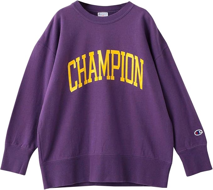 Amazon ユナイテッドアローズ グリーンレーベル リラクシング ジュニア 別注 Champion チャンピオン ロゴ スウェット 8596 Purple 85 140cm トレーナー パーカー 通販