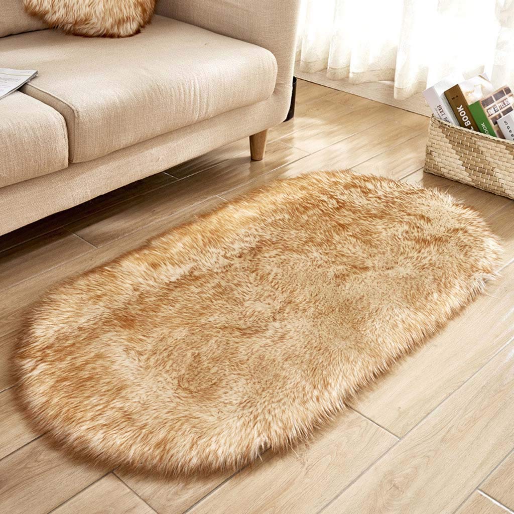 Tapis de sol antidérapant et absorbant en format ovale 80x150cm