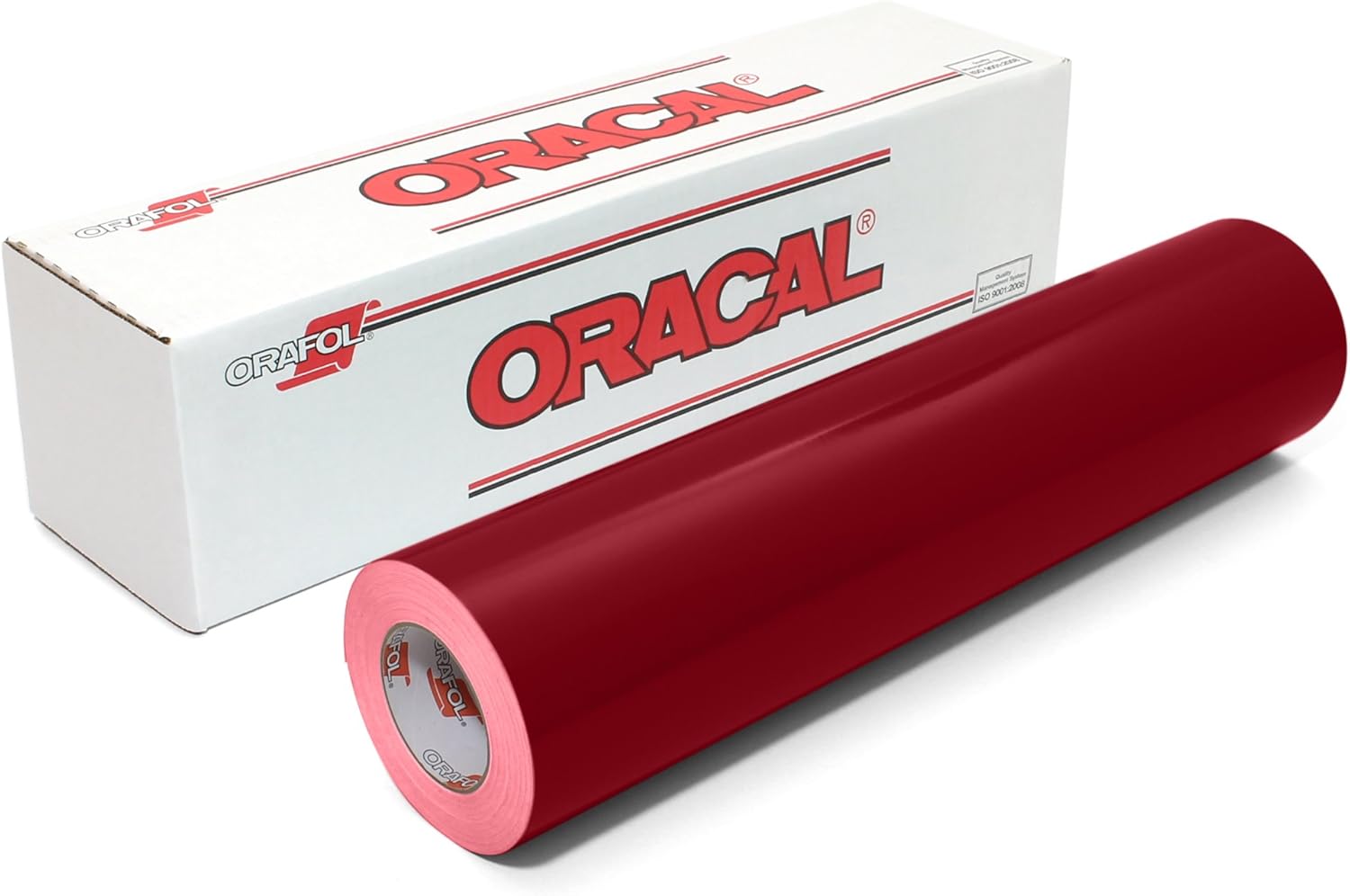 Oracal 651 Glossy Vinyl Roll 12 Inches by 150 Feet - Burgundy