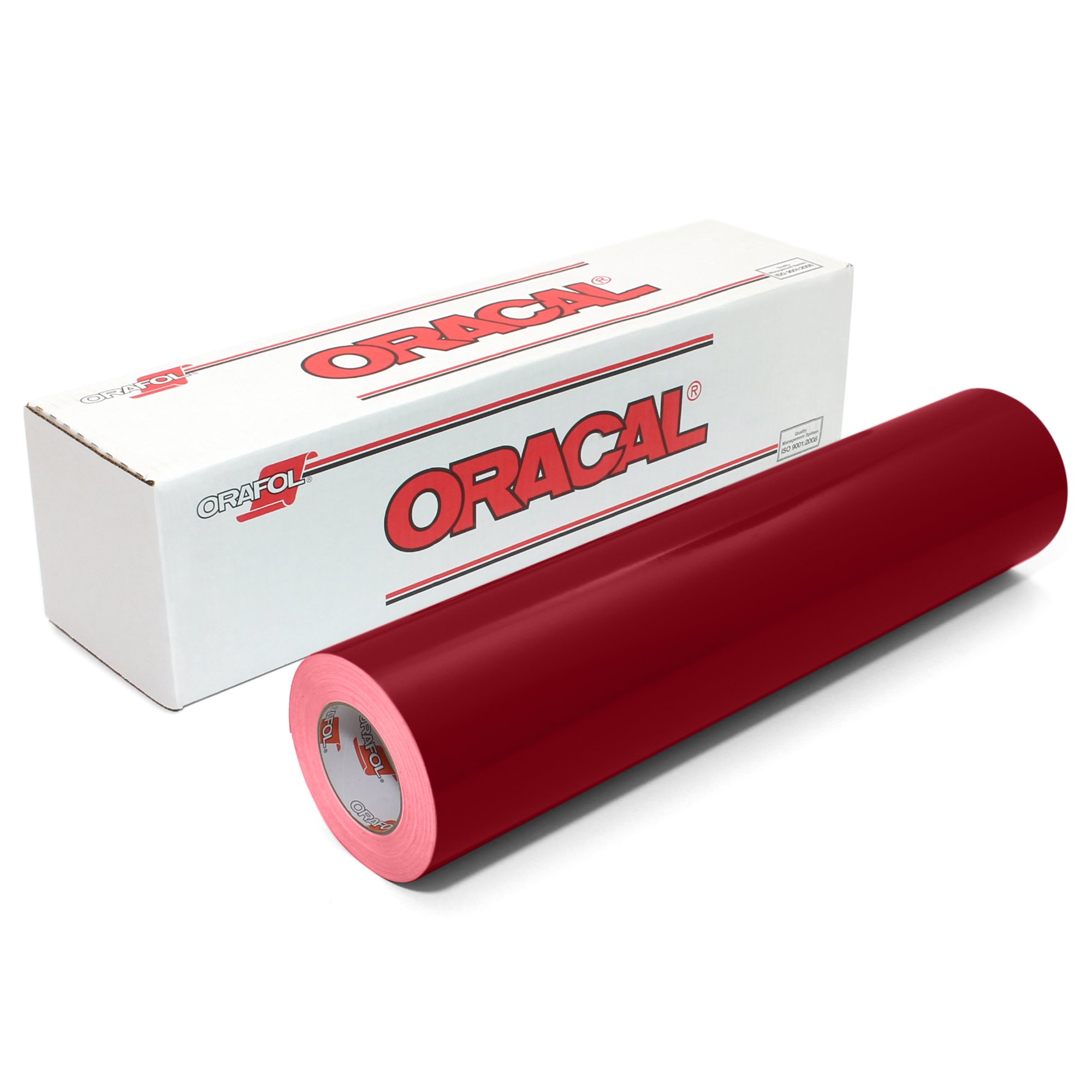 Oracal 651 Glossy Vinyl Roll 12 Inches by 150 Feet - Burgundy