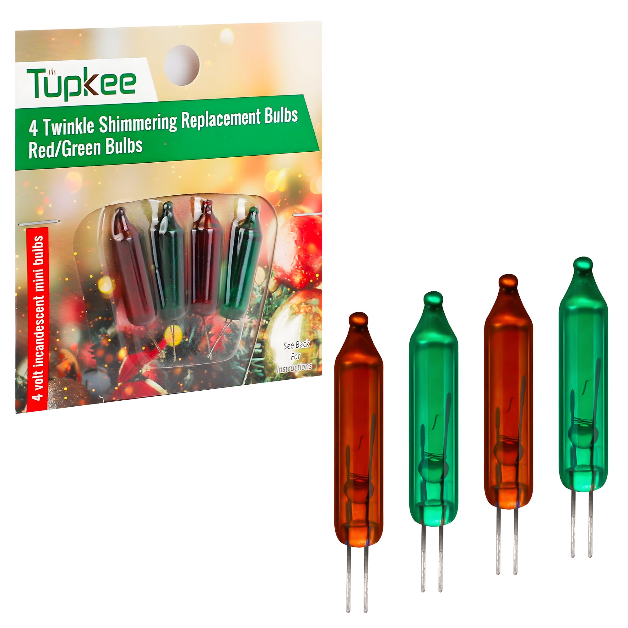 C7 7W Twinkle Bulbs - C7 Replacement Bulbs - Incandescent Lights
