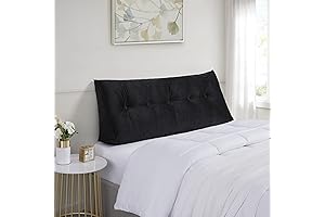 Sweet Home Collection Triangle Pillow Wedge for Headboard - Queen Bed Wedge...