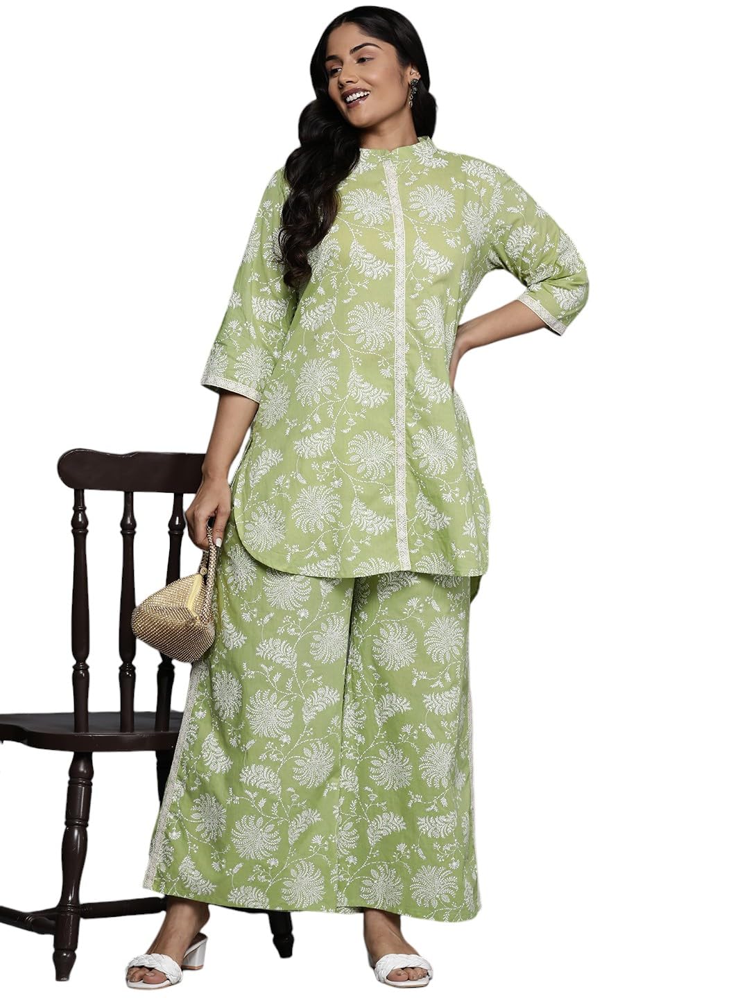 a plus by ahalyaa Women Co-Ords-picture-24