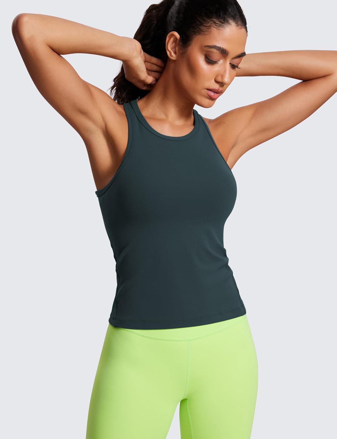CRZ YOGA Butterluxe Tank Top Waist Length