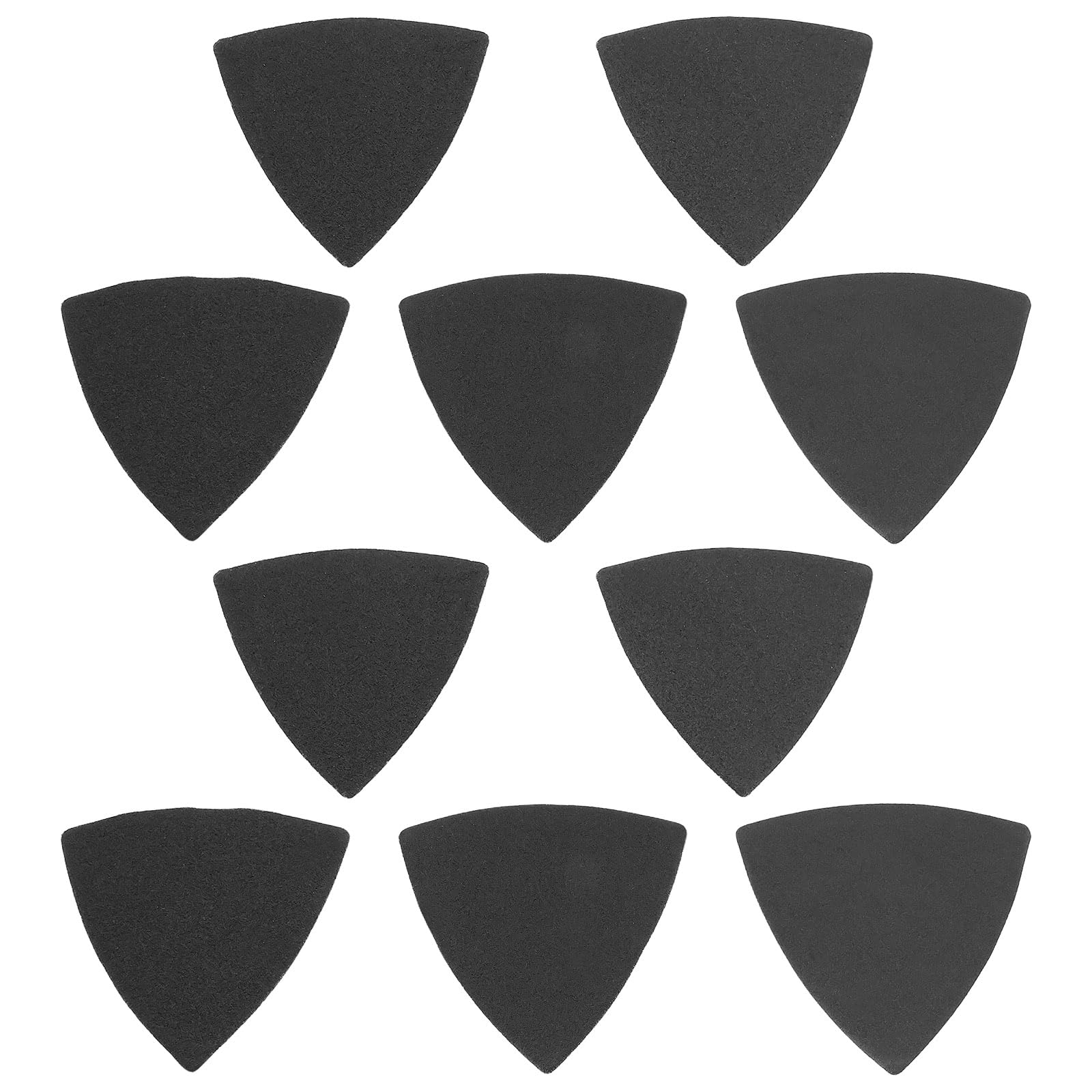 Ecsing 50Pcs 90X90mm Triangular Sander Sandpaper K60 K80 K100 K120 K240 Compatible With Fein Multimaster