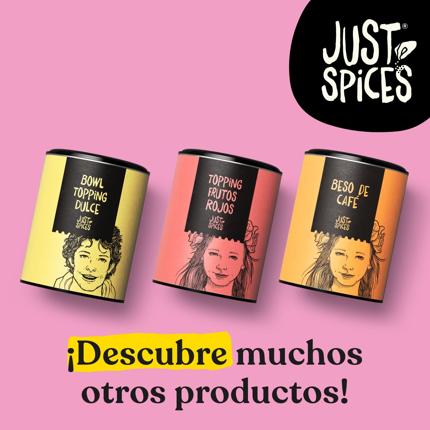 Just Spices Bowl Topping Dulce, 40 g