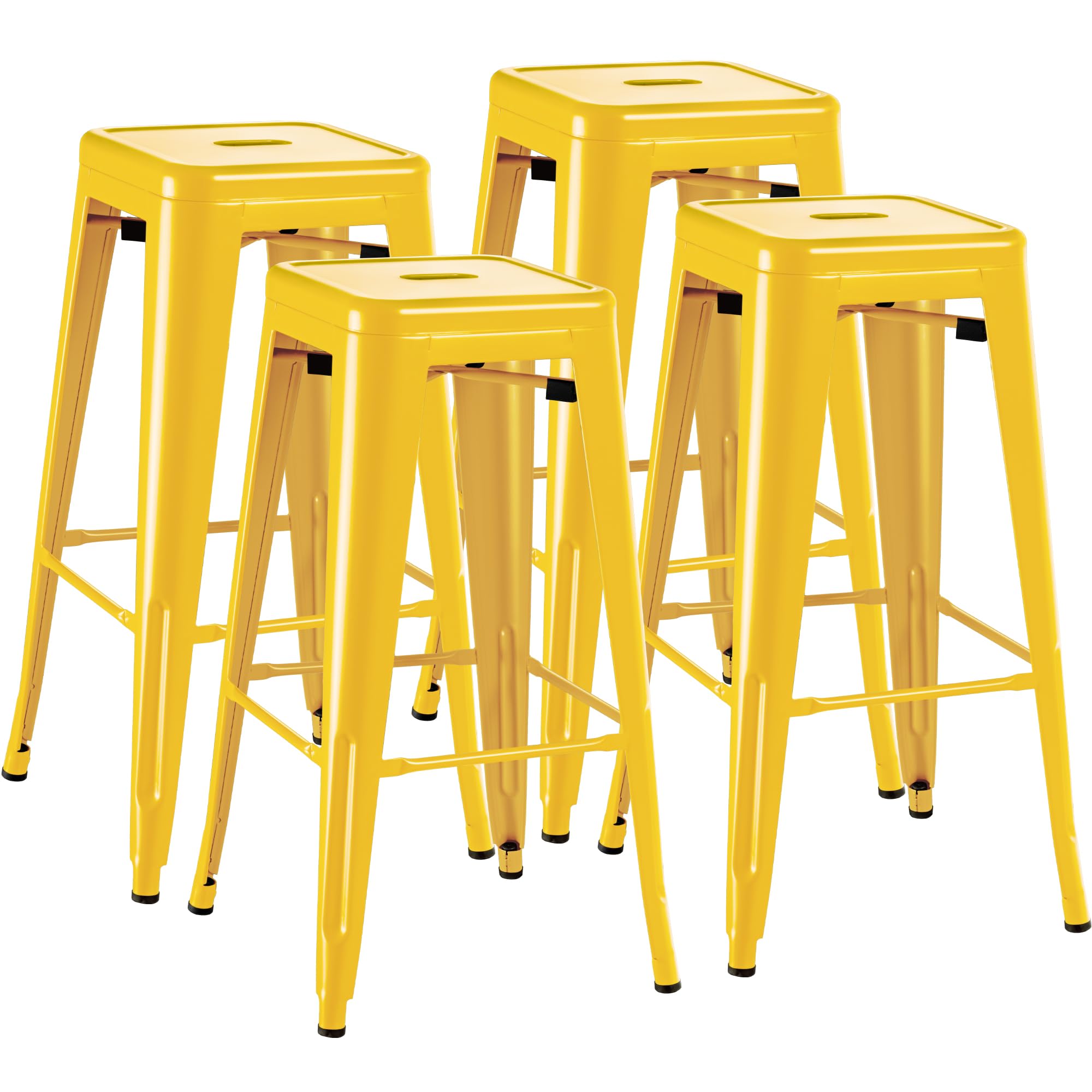 Furmax 30 Inches Metal Bar Stools
