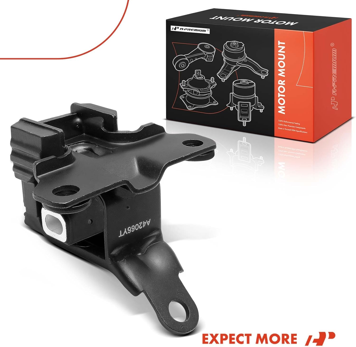 A-Premium Left Transmission Mount Compatible with Toyota Yaris 2016-2020, Yaris iA 2017-2018 & Mazda CX-3 CX3 2016-2021 & Scion iA 2016, Driver Side