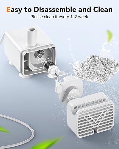 Miniatura 4 de Fuente de agua para perros de acero inoxidable, fuente de agua grande de 3 galones11L para perros grandes en el interior, dispensador de agua con