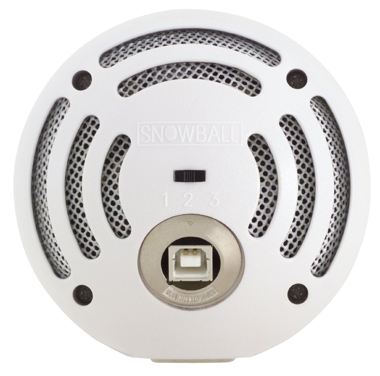 Blue Snowball Micrófono de Condensador USB para Grabaciones | Streaming, Podcasting, Gaming, PC, Mac, Patrones de Captación Cardioide y Omnidireccional, Diseño Retro - Plata
