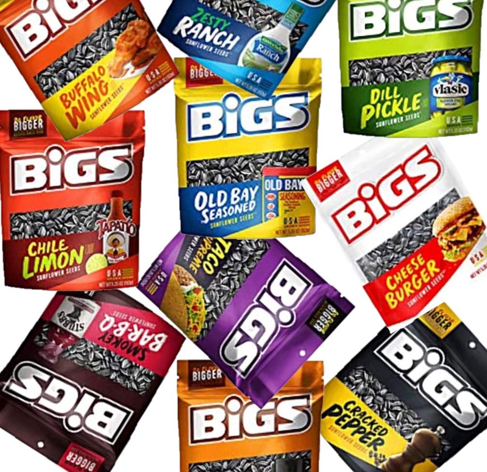 Sunflower Seeds Ultimate Variety Pack by BIGS and DAVID | 20 Unique Flavors