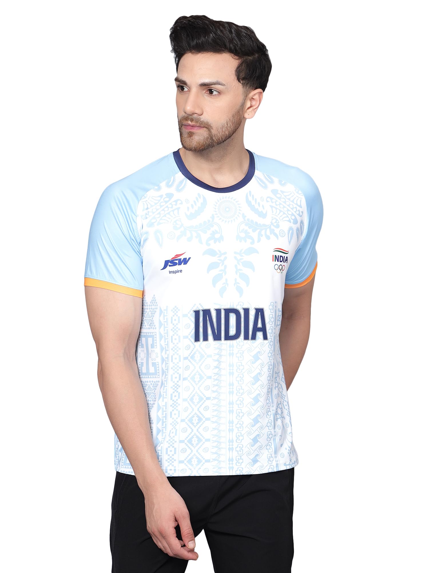 shiv naresh Men's Polyester Solid Regular Fit T-Shirt-picture-34